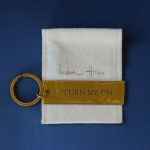 New. India Hicks Stylish Keychain
